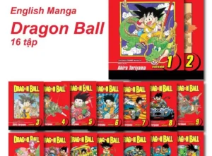 Truyện tranh Tiếng Anh Dragon Ball 7 Viên Ngọc Rồng 16 quyển