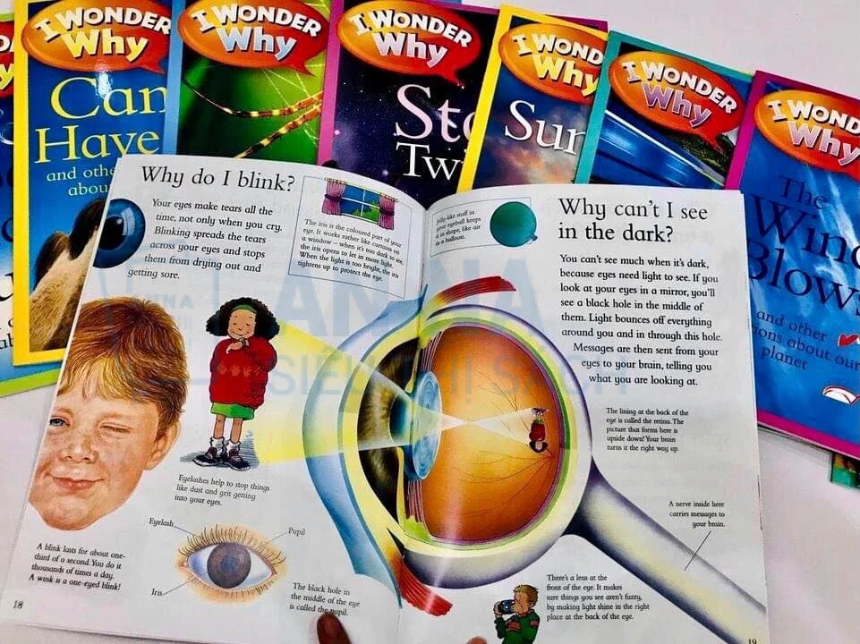 Sách Tiếng Anh - Sách Nhập Khẩu - An Na Siêu Thị Sách I wonder why nhập 24 cuốn kèm file audio