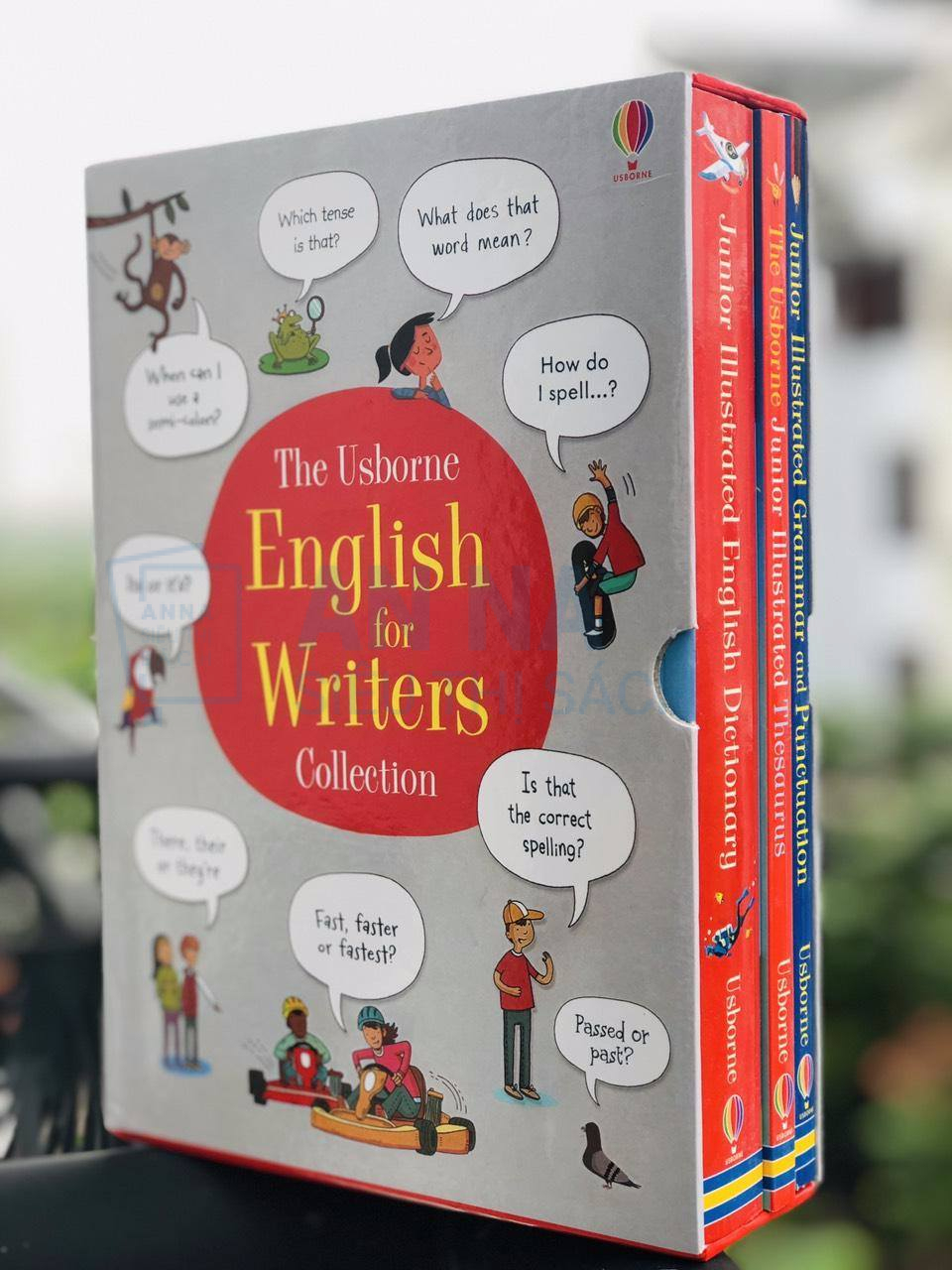 The usborne english for writers collection nhập 3 cuốn
