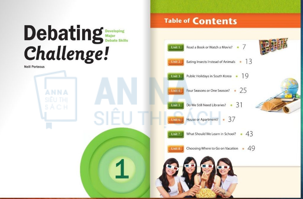 Sách Tiếng Anh - Sách Nhập Khẩu - An Na Siêu Thị Sách Debating challenge