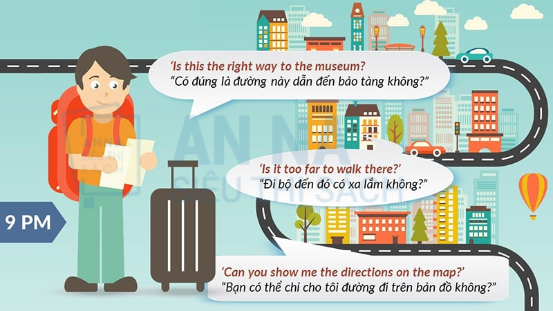 Từ vựng tiếng Anh chỉ đường phổ biến bạn nên thuộc lòng Từ vựng tiếng Anh chỉ đường phổ biến bạn nên thuộc lòng