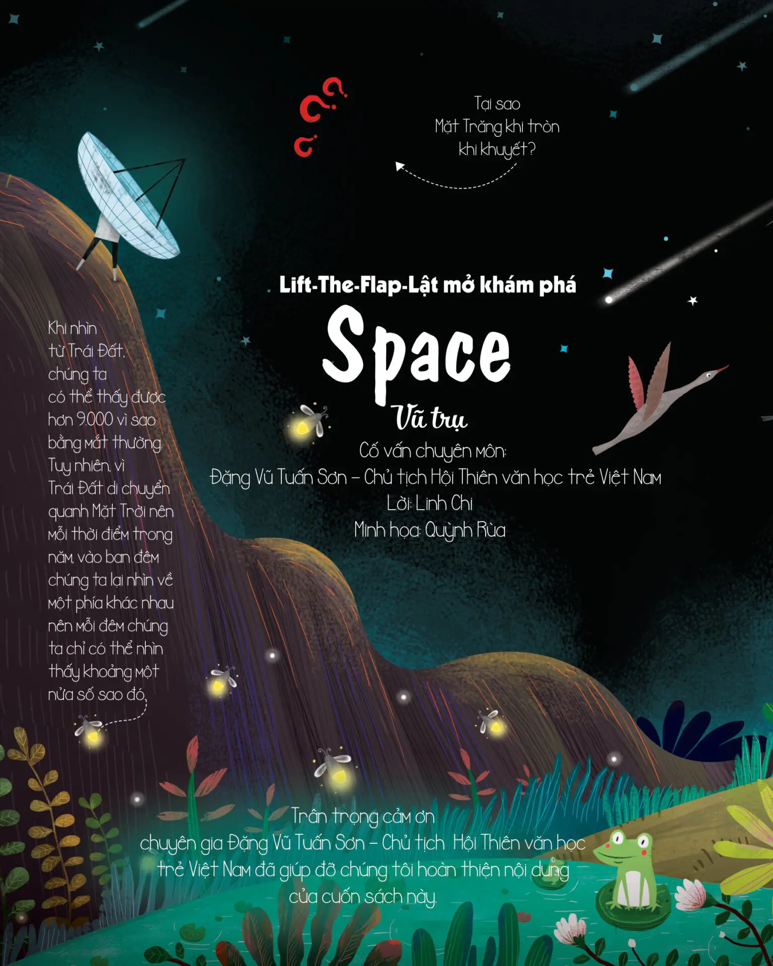 Sách Lift-The-Flap - Lật mở khám phá - Space - Vũ trụ bìa cứng