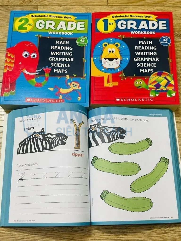 Sách Tiếng Anh - Sách Nhập Khẩu - An Na Siêu Thị Sách Scholastic success with workbook