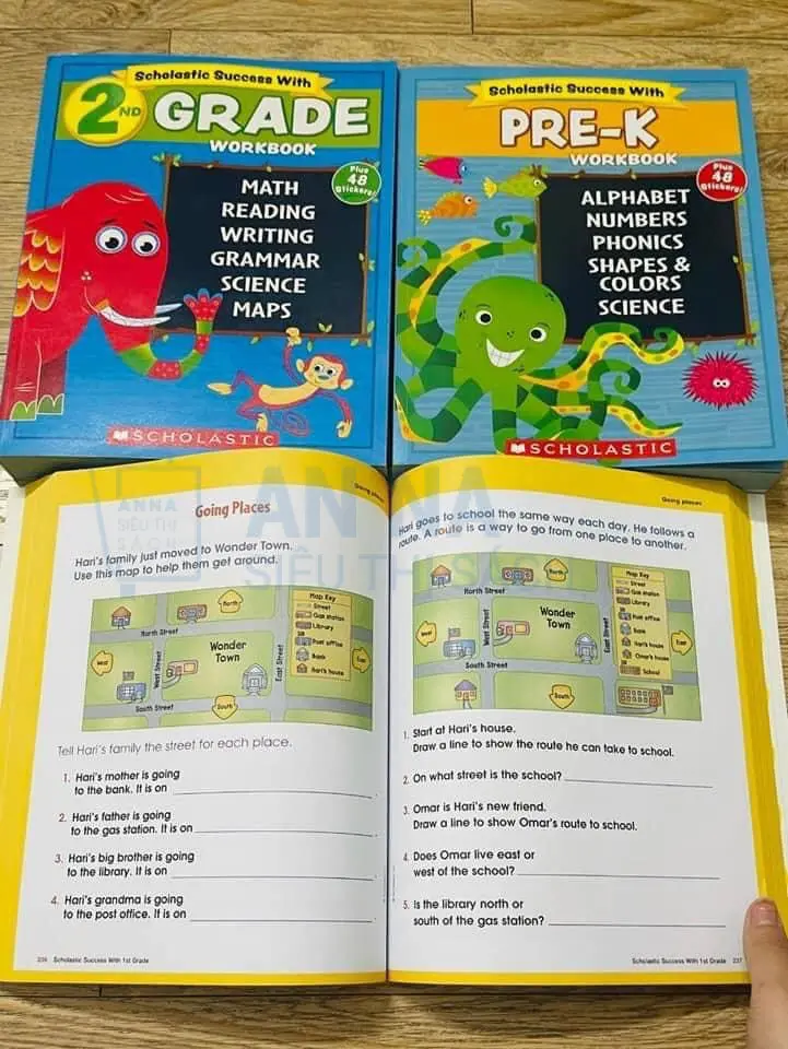Sách Tiếng Anh - Sách Nhập Khẩu - An Na Siêu Thị Sách Scholastic success with workbook