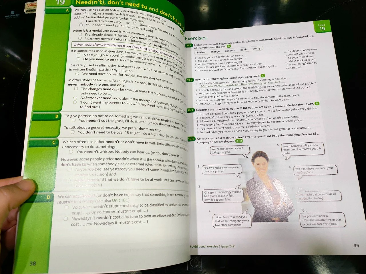 Sách tiếng anh Grammar in Use nhập màu 3 quyển kèm file audio và answer key - Ảnh 11