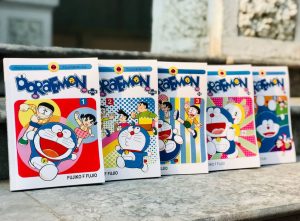 Truyện tranh tiếng anh Doraemon Plus Truyện ngắn 5 Quyển