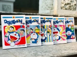 Truyện tranh tiếng anh Doraemon Plus Truyện ngắn 5 Quyển