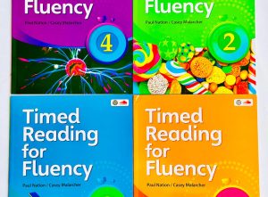 Sách tiếng anh Timed Reading For Fluency Nhập màu 4 Quyển Kèm File Audio Và Answer Key