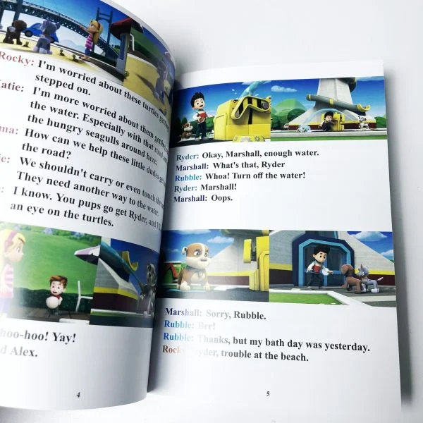 Truyện tranh tiếng anh Paw Patrol Chú Chó Cứu Hộ Season 1 Bộ Nhập Màu 26 Cuốn Kèm File Video Và Audio - Hình ảnh 9