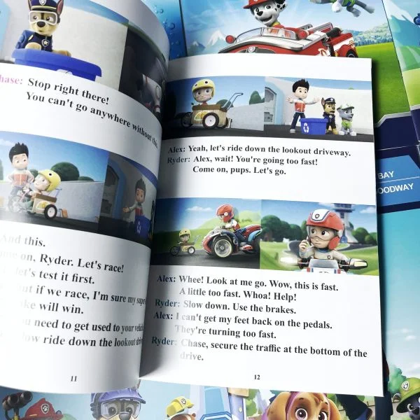 Truyện tranh tiếng anh Paw Patrol Chú Chó Cứu Hộ Season 1 Bộ Nhập Màu 26 Cuốn Kèm File Video Và Audio - Hình ảnh 8
