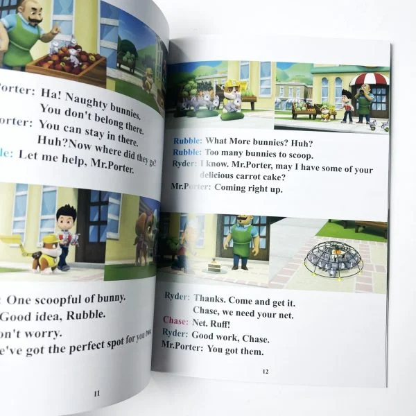 Truyện tranh tiếng anh Paw Patrol Chú Chó Cứu Hộ Season 1 Bộ Nhập Màu 26 Cuốn Kèm File Video Và Audio - Hình ảnh 7