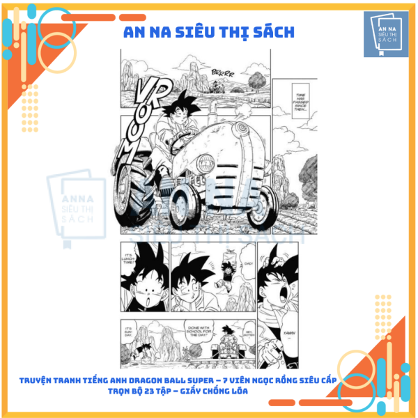 Truyện tranh Tiếng Anh Dragon Ball Super 7 Viên Ngọc Rồng Siêu Cấp - Ảnh 2