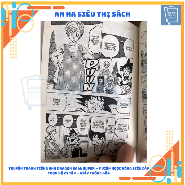 Truyện tranh Tiếng Anh Dragon Ball Super 7 Viên Ngọc Rồng Siêu Cấp - Ảnh 4