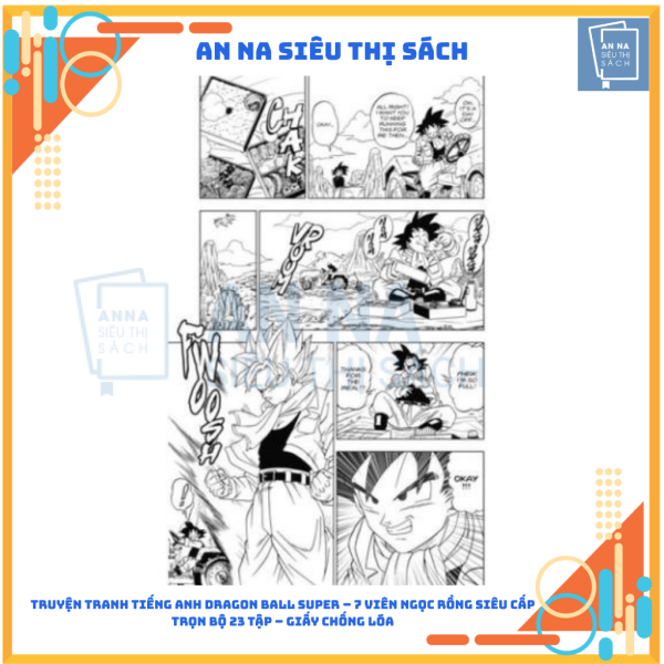 Truyện tranh Tiếng Anh Dragon Ball Super 7 Viên Ngọc Rồng Siêu Cấp - Ảnh 7