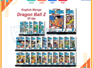 Truyện Tranh Tiếng Anh Dragon Ball Z – 7 Viên Ngọc Rồng | Full 26 Tập – Giấy Chống Lóa