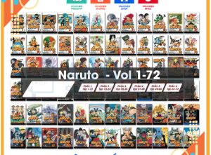 Truyện Tranh Tiếng Anh Naruto – Giấy Chống Lóa