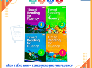 Sách tiếng anh Timed Reading For Fluency Nhập màu 4 Quyển Kèm File Audio Và Answer Key