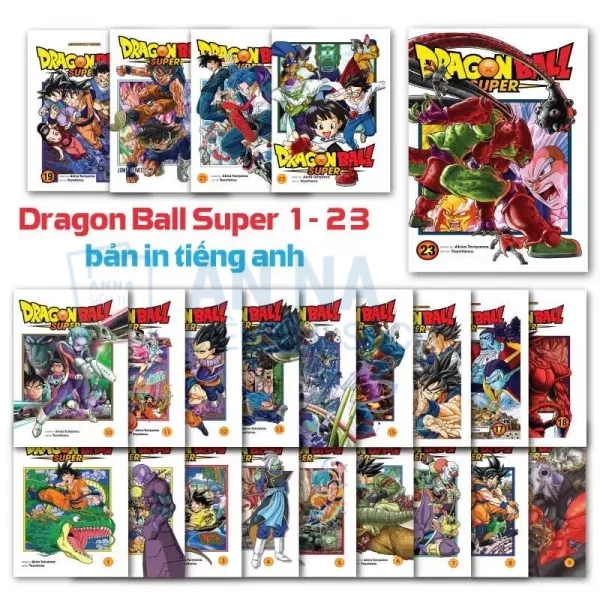 Truyện tranh Tiếng Anh Dragon Ball Super 7 Viên Ngọc Rồng Siêu Cấp