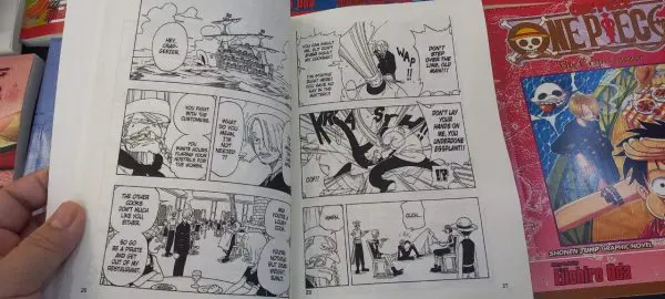 Truyện tranh Tiếng Anh One Piece - Đảo Hải Tặc | Giấy Chống Lóa - Hình ảnh 12