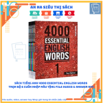 Sách tiếng anh 4000 essential english words – nhập màu 6 quyển | tặng file audio và answer key