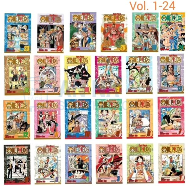 Truyện tranh Tiếng Anh One Piece - Đảo Hải Tặc | Giấy Chống Lóa - Hình ảnh 2