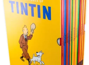 Truyện tranh The adventure of tintin nhập màu 23 cuốn box set