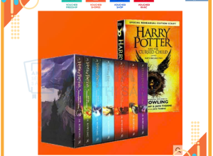Truyện tiếng anh Harry Potter nhập 8 books box set kèm file audio