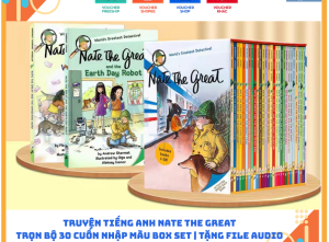 Truyện Tiếng Anh Nate The Great – Bộ 30 Cuốn Nhập Màu Box Set | Tặng File Audio