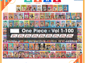 Truyện tranh Tiếng Anh One Piece - Đảo Hải Tặc | Giấy Chống Lóa