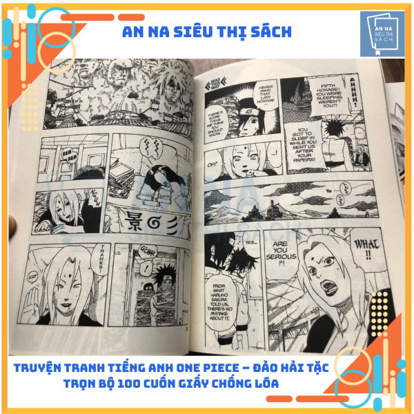 Truyện tranh Tiếng Anh One Piece - Đảo Hải Tặc | Giấy Chống Lóa - Ảnh 8
