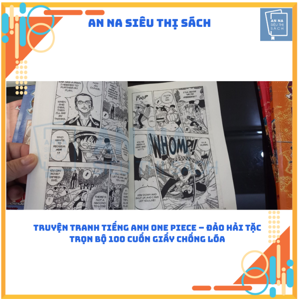Truyện tranh Tiếng Anh One Piece - Đảo Hải Tặc | Giấy Chống Lóa - Ảnh 9