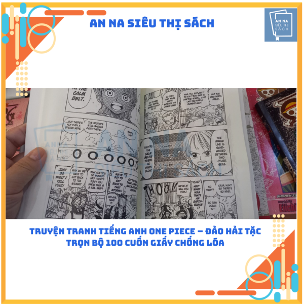 Truyện tranh Tiếng Anh One Piece - Đảo Hải Tặc | Giấy Chống Lóa - Ảnh 12