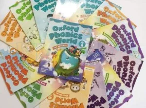 Sách tiếng anh Oxford phonics world nhập 5 level kèm file audio và video