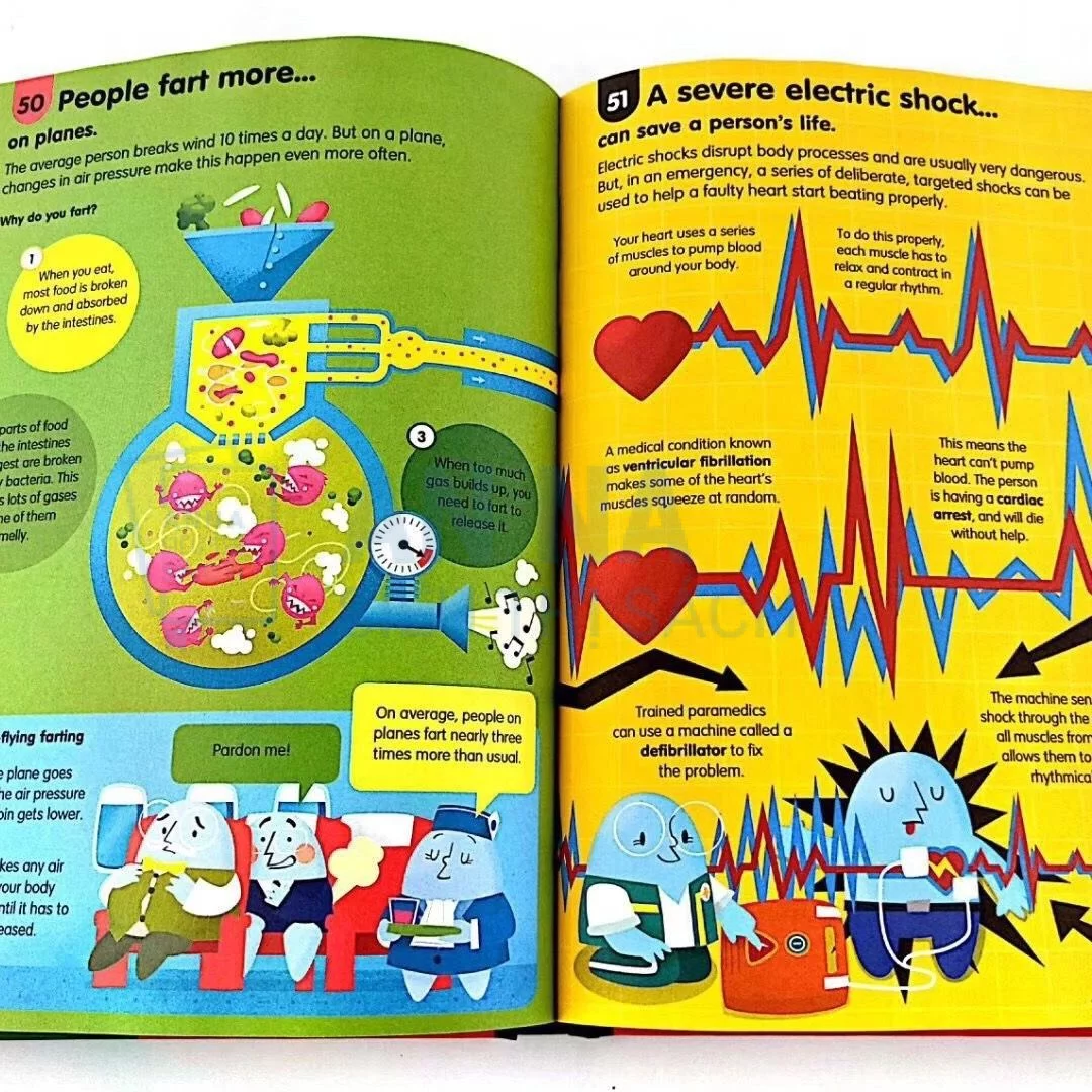 Sách tiếng anh Usborne 100 Things To Know About nhập màu 10 cuốn bìa cứng - Ảnh 10