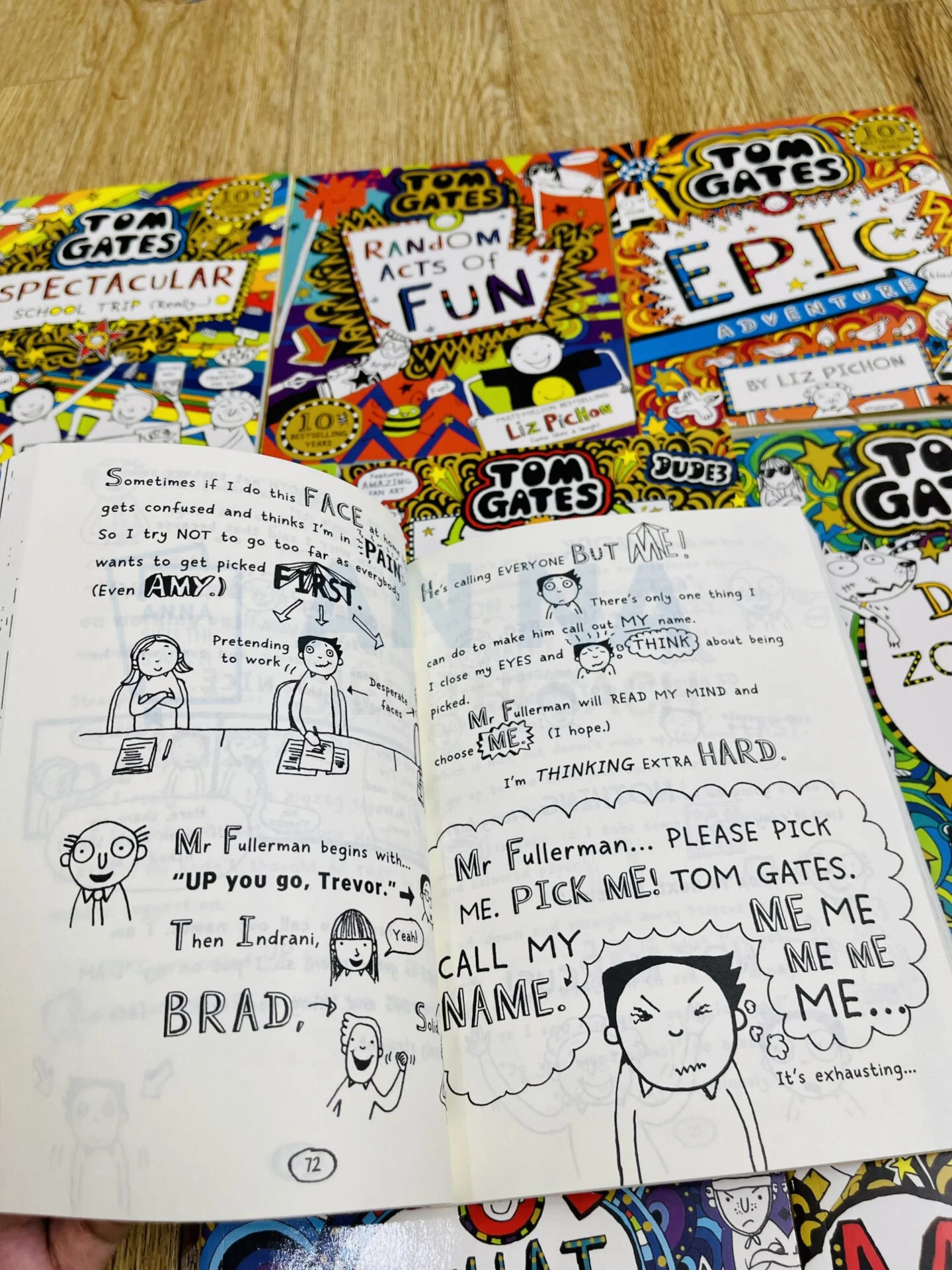 Truyện Tiếng Anh – Tom Gates Series 2 | Bộ 10 Cuốn Nhập Bìa Mềm - Ảnh 8