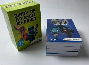 Sách Tiếng Anh - Sách Nhập Khẩu - An Na Siêu Thị Sách Truyện Tiếng Anh – Diary of an 8-Bit Warrior Diamond Box Set (Nhập Màu – 6 Cuốn)