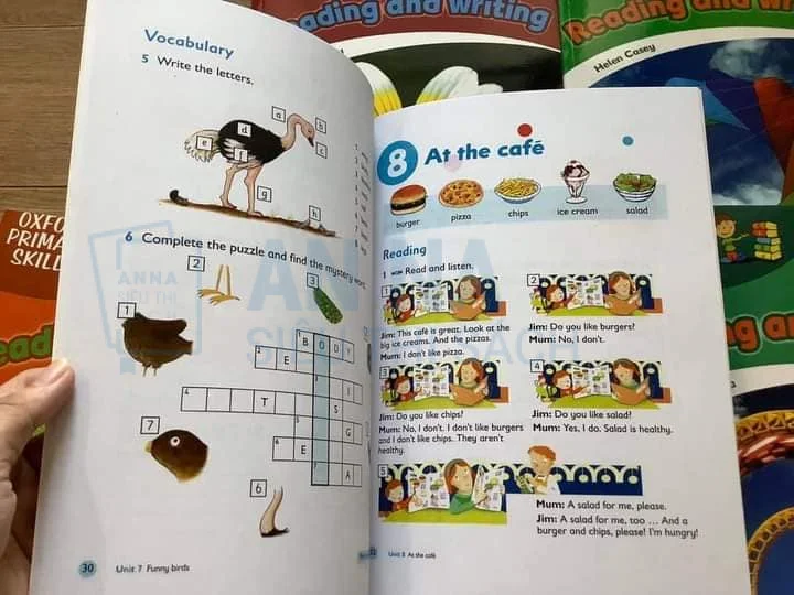 Sách Tiếng Anh - Sách Nhập Khẩu - An Na Siêu Thị Sách Oxford Primary Skills Reading and Writing