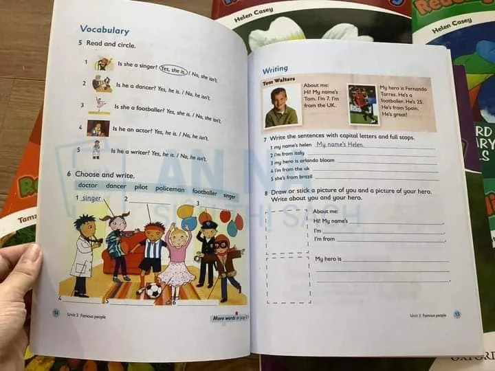 Sách Tiếng Anh - Sách Nhập Khẩu - An Na Siêu Thị Sách Oxford Primary Skills Reading and Writing