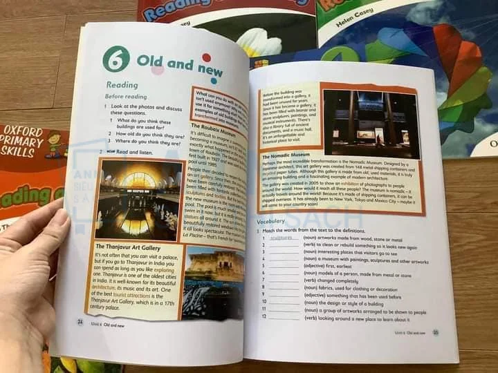 Sách Tiếng Anh - Sách Nhập Khẩu - An Na Siêu Thị Sách Oxford Primary Skills Reading and Writing