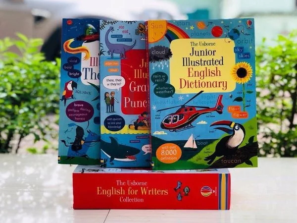The usborne english for writers collection nhập 3 cuốn