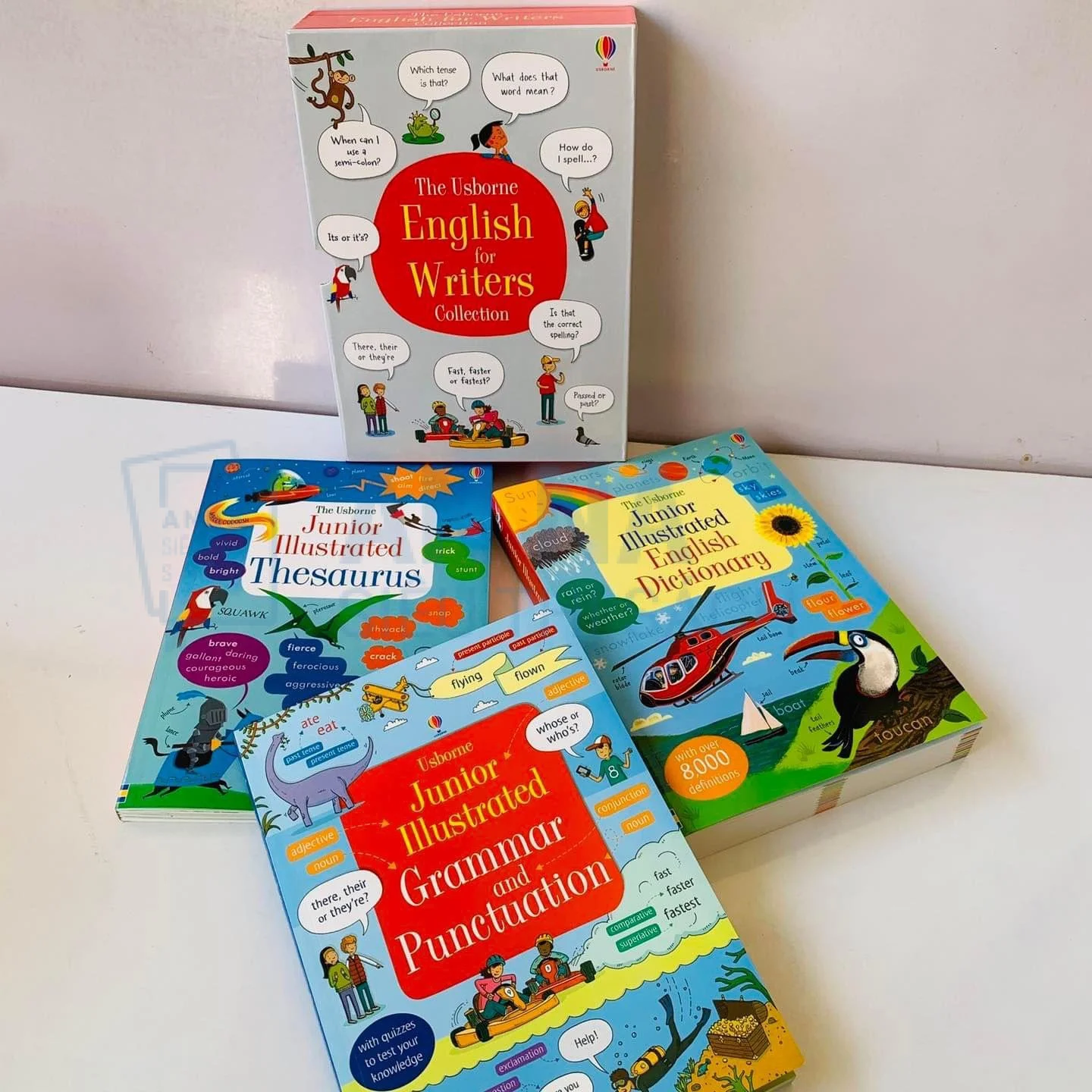 The usborne english for writers collection nhập 3 cuốn