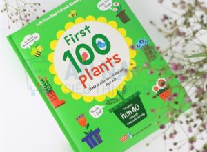Sách Lift-The-Flap - Lật mở khám phá - First 100 Plants - 100 từ đầu tiên về thế giới thực vật