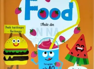 Sách Lift-The-Flap - Lật mở khám phá - Food - Thức ăn bìa cứng