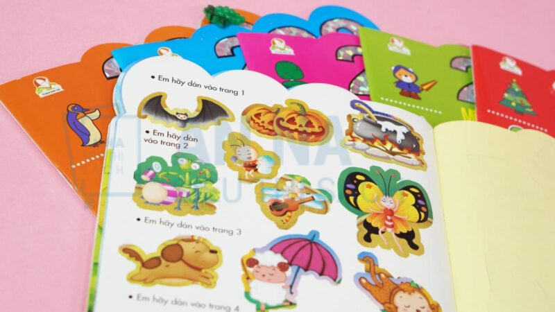 Sách Tiếng Anh - Sách Nhập Khẩu - An Na Siêu Thị Sách sách bóc dán