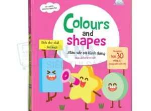 Sách Lift-The-Flap - Lật mở khám phá - Colours and Shapes - Màu sắc và hình dạng bìa cứng