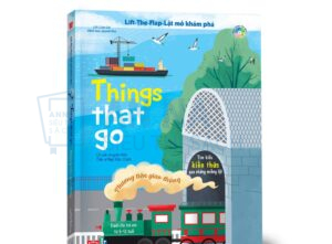 Sách Lift-The-Flap - Lật mở khám phá - Things that go - Phương tiện giao thông bìa cứng