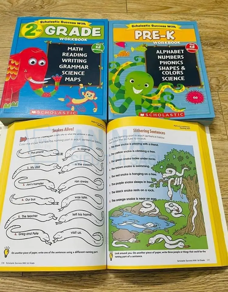 Sách Tiếng Anh - Sách Nhập Khẩu - An Na Siêu Thị Sách Scholastic success with workbook