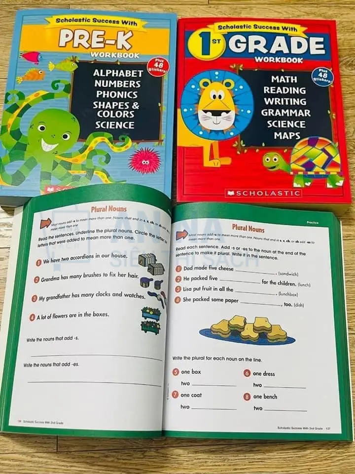 Sách Tiếng Anh - Sách Nhập Khẩu - An Na Siêu Thị Sách Scholastic success with workbook