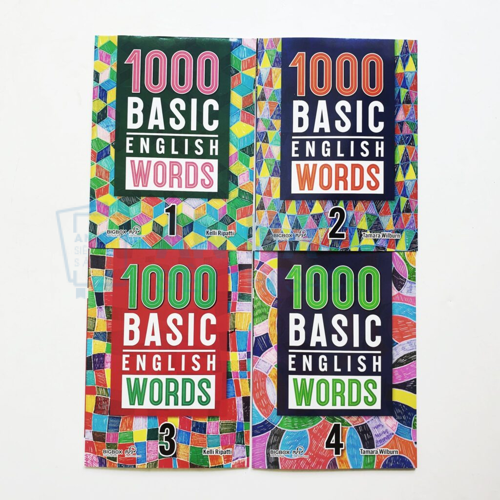 Sách Tiếng Anh 1000 Basic English Words 4 Level | Sách Tiếng Anh - Sách ...