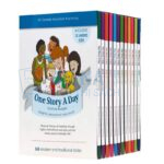 Truyện tiếng anh One Story A Day Level 2 For Early Readers box set nhập 12 quyển kèm Audio